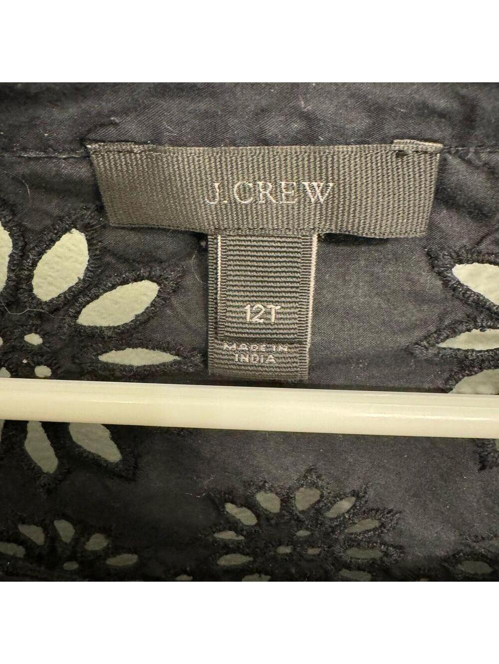 J.Crew Women's Black Blouse - Picture 3 of 3